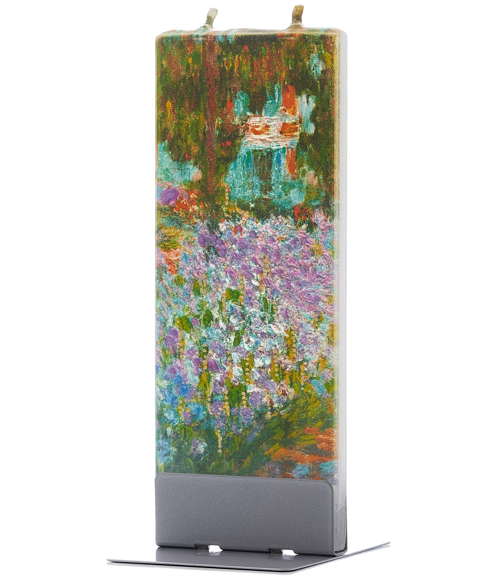 rankų darbo žvakė monet irisai sodas