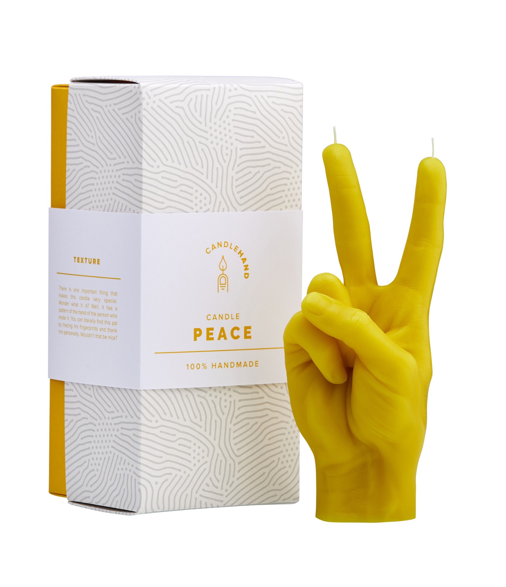 Kollane Peace küünal kingitus