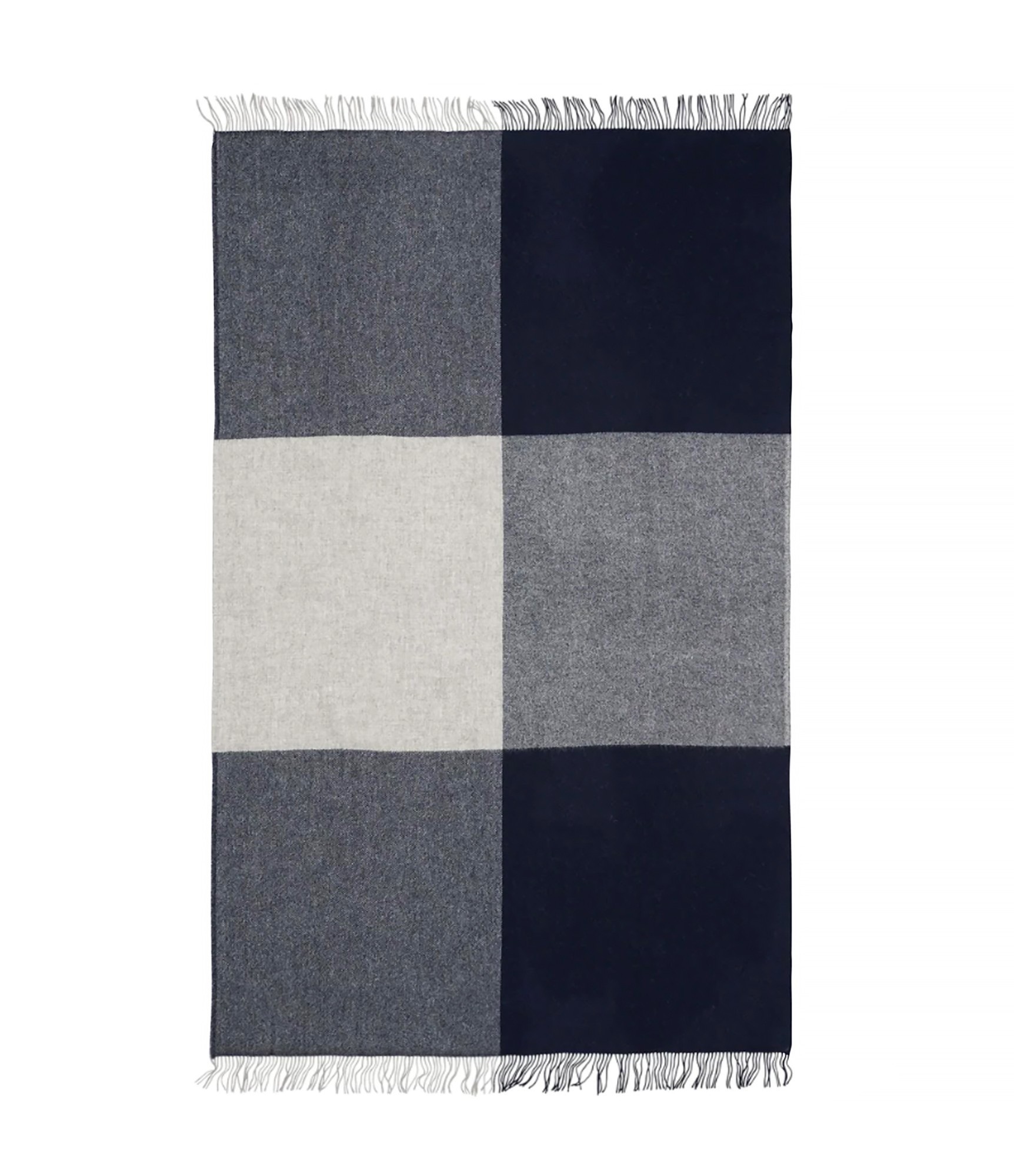 inistes ja hallides toonides pleed Villane pleed Scandimama Midnight 1152