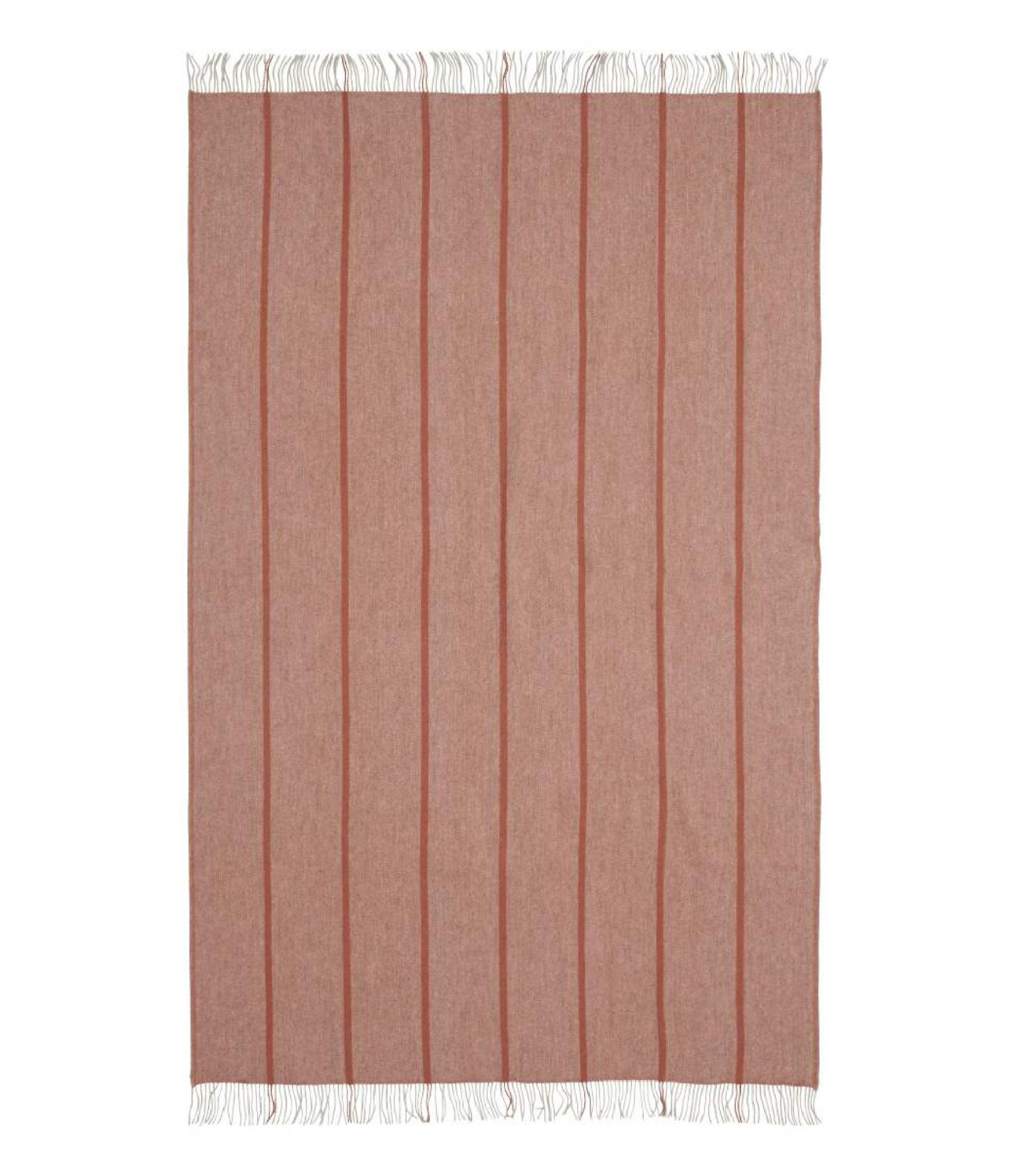 Roosakas villane pleed