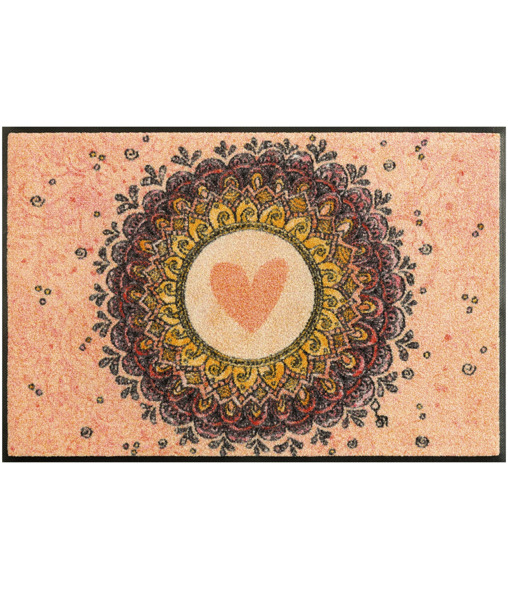 Uksematt lillega Circle of Love