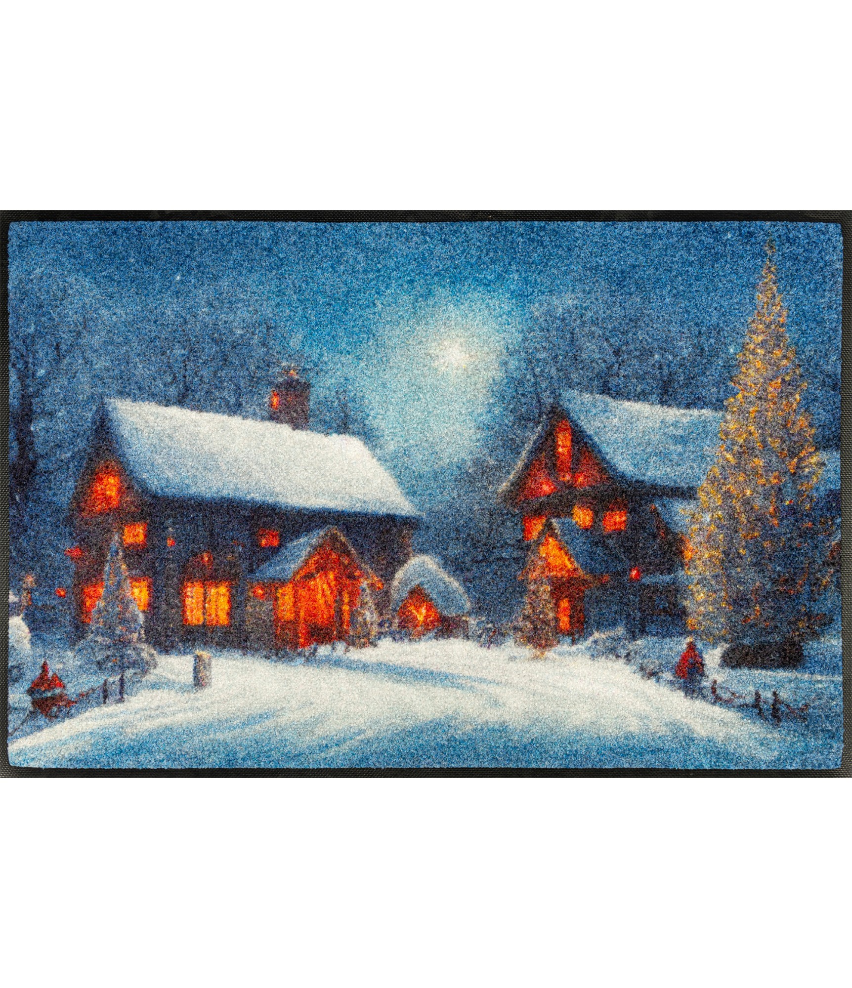 Jõuluteemaline uksematt Twinkle Village