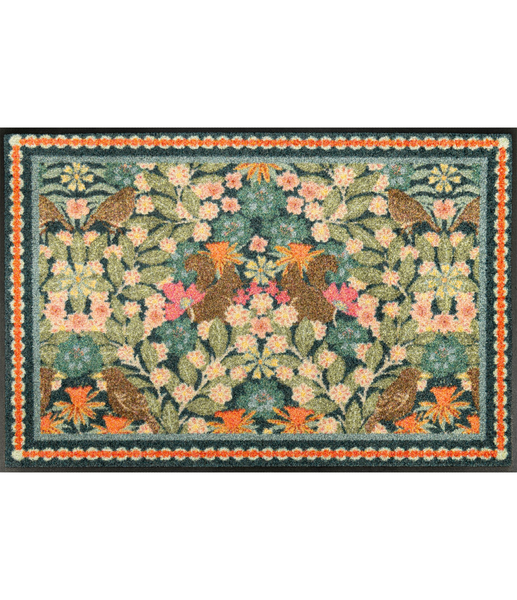 Kirju uksematt Garden Luxe Blue